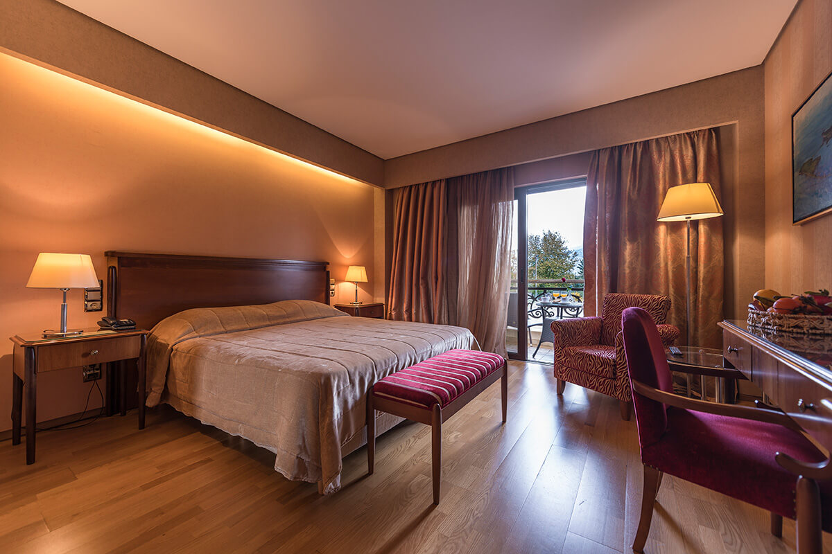 deluxe room hotel vyzantino Greece